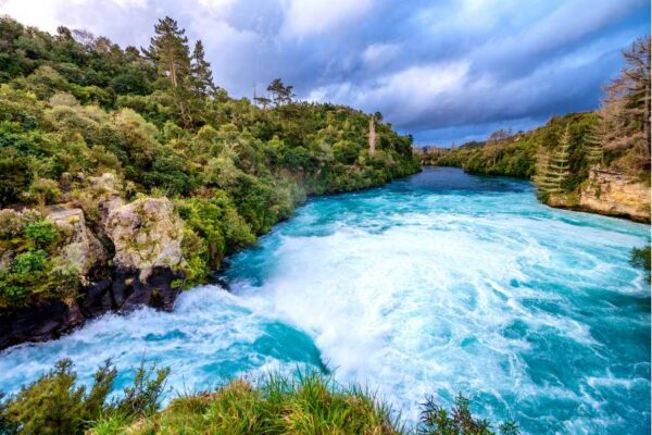 Huka Falls a iné vodopády